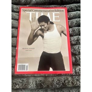MICHAEL JACKSON TIME Magazine Special Commemorative Edition Issue July 2009